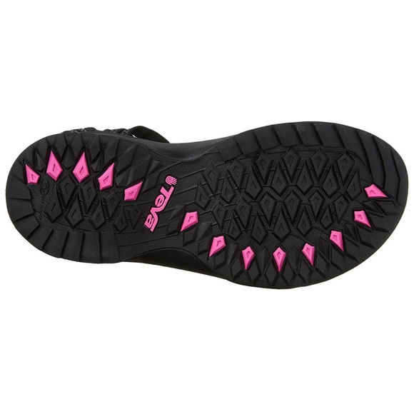 Teva 👩Terra Fi Lite Double Zipper Black Sandals